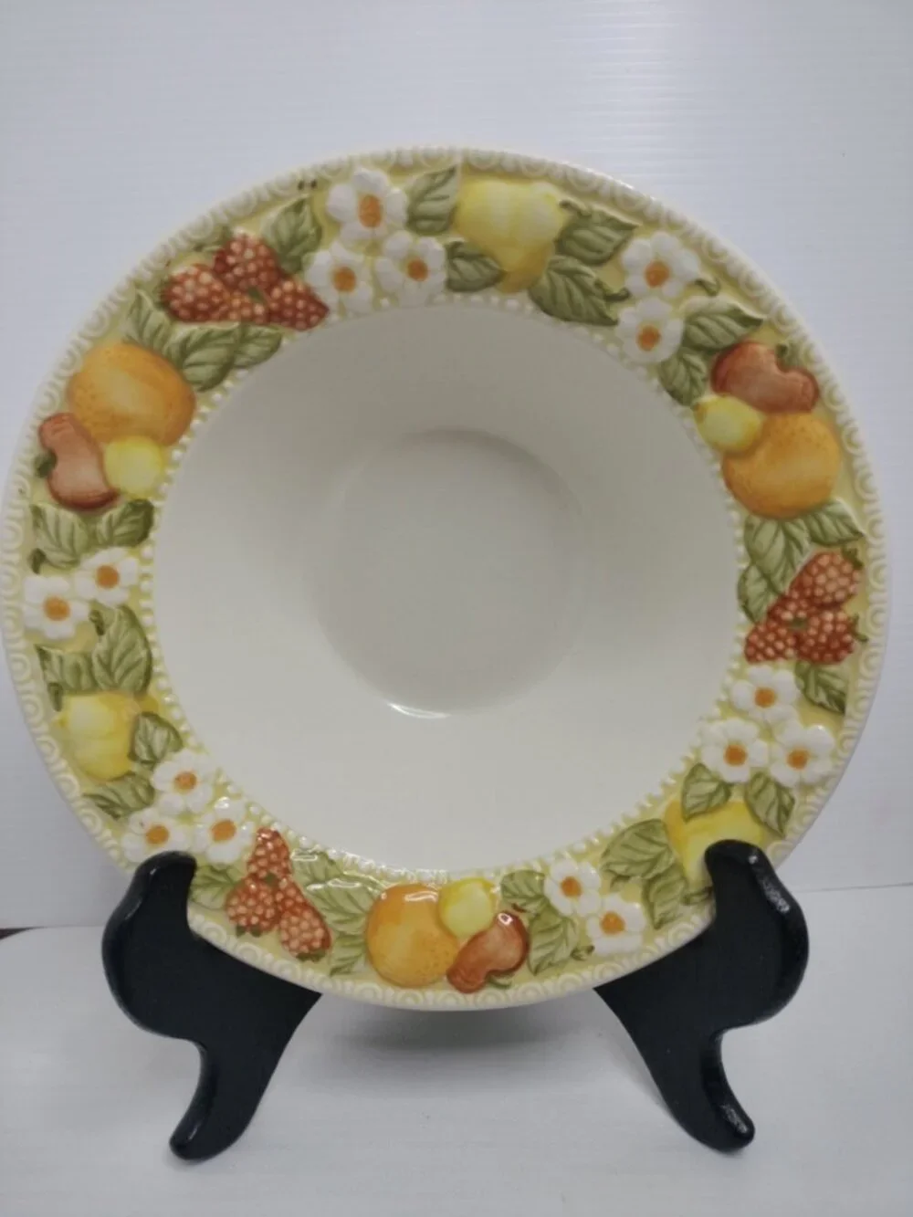 Vintage Vernon Ware By Metlox Poppytrail Serving Bowl 7